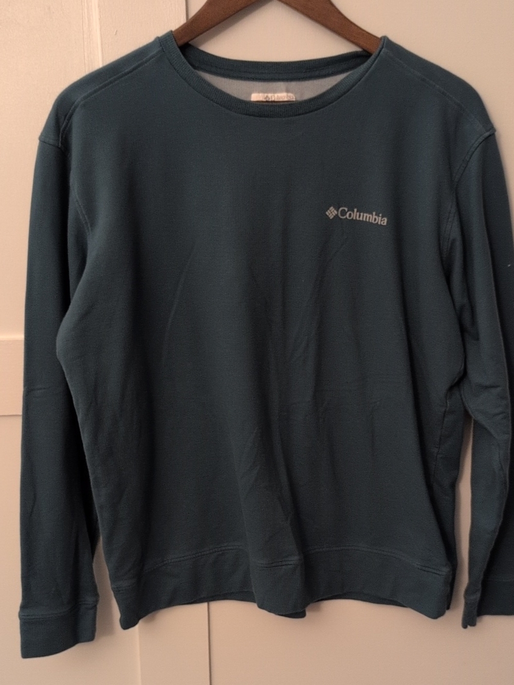 Columbia Men's Teal Blue Crewneck Sweatshirt